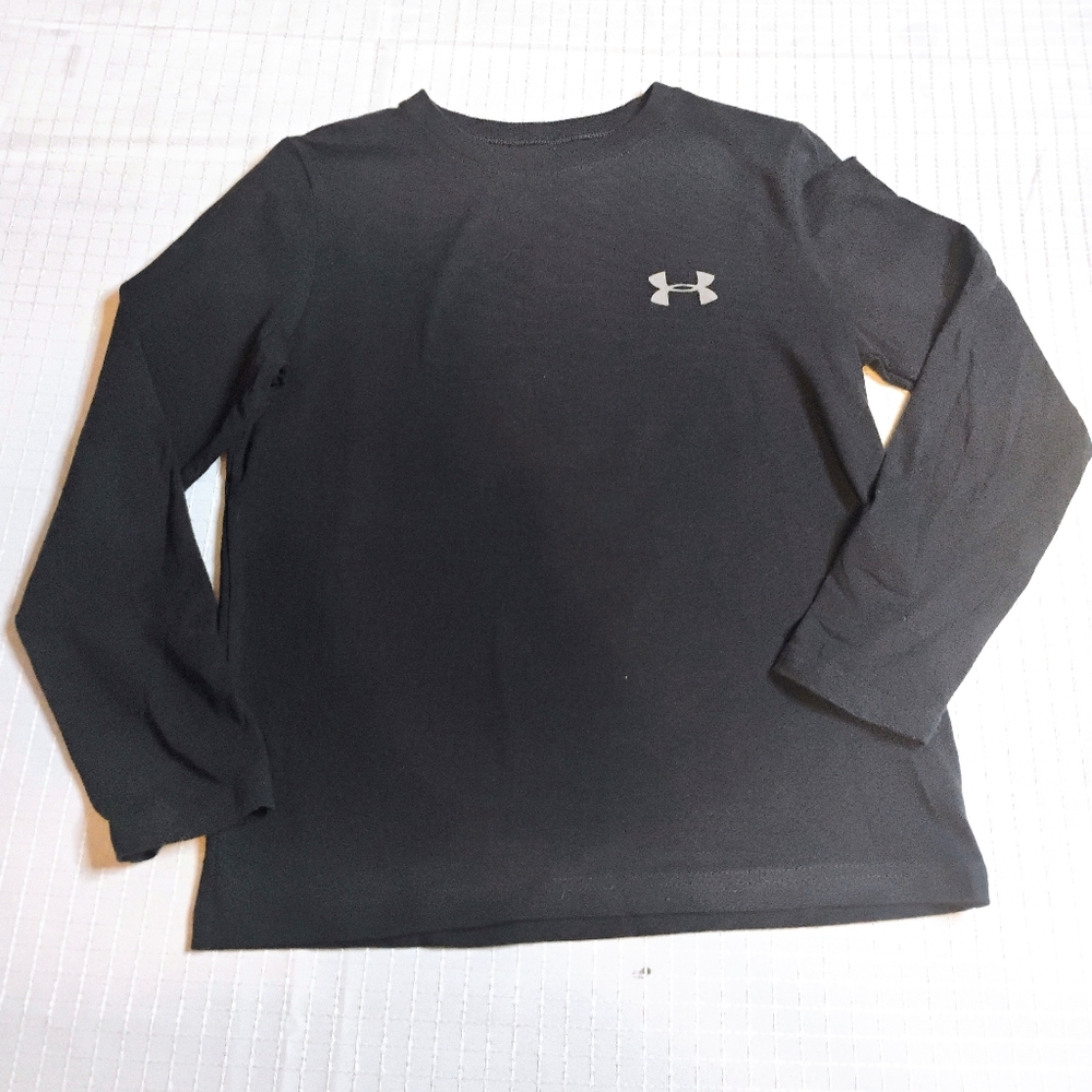 Under Armour Kids Black Long Sleeve Top